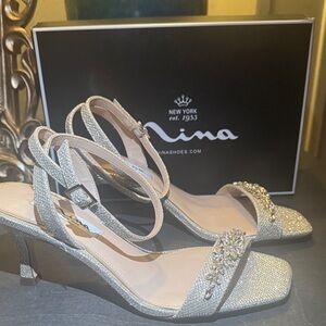 Nina soft platino dreamland Heels